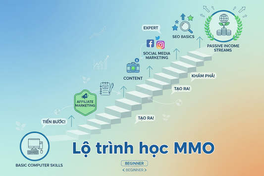 Lộ trình học MMO cho người mới (0 → có doanh thu)